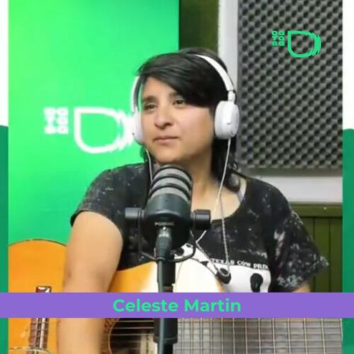 Celeste Martín adelantó su nuevo material solista y emocionó con una canción dedicada a la vida