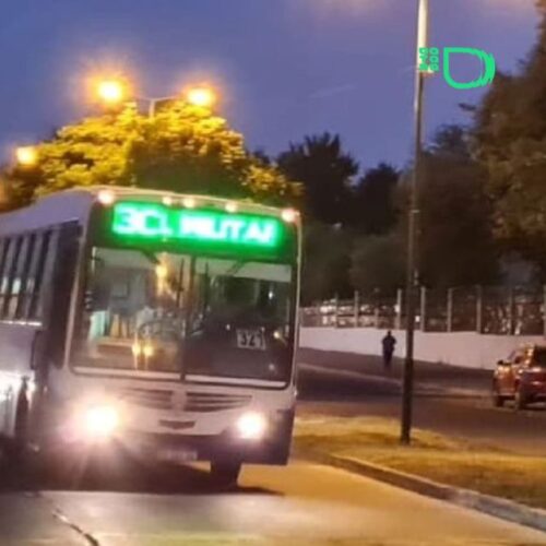 Suspendido el servicio nocturno de colectivos desde el lunes en el área Metropolitana