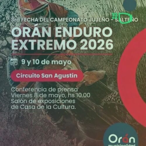 Orán se prepara para vivir el Enduro Extremo 2026 con la tercera fecha del Campeonato Jujeño-Salteño