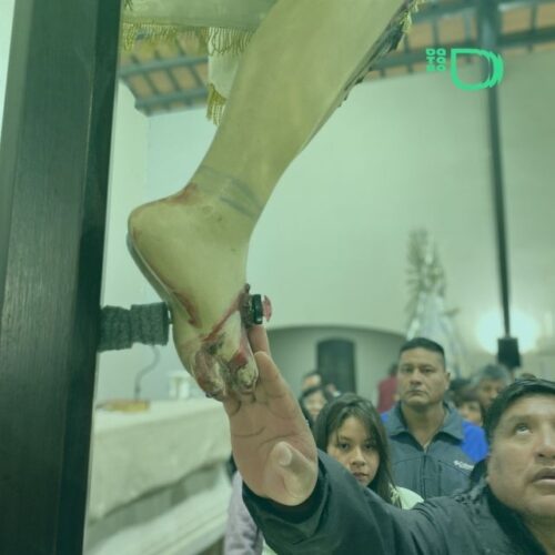El Señor y la Virgen del Milagro recorrieron los barrios de Campo Quijano