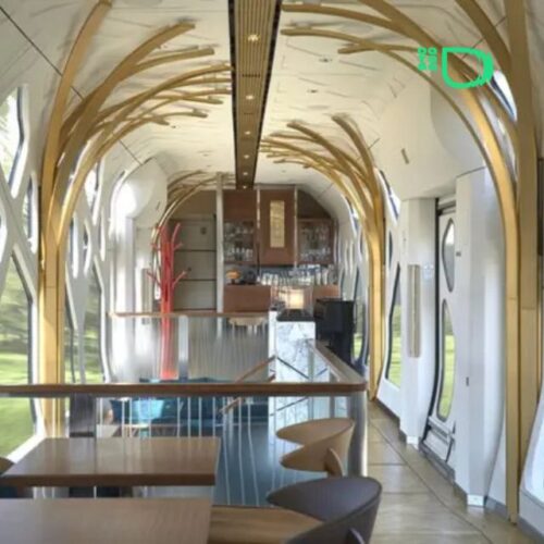 Así es Shiki-shima, el tren japonés que cuesta miles de dólares y parece un hotel cinco estrellas