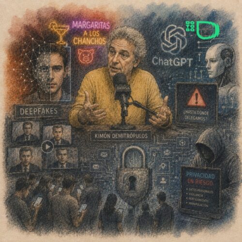 Kimón Demitrópulos advirtió sobre los riesgos de la inteligencia artificial: “Se nos está yendo de las manos”