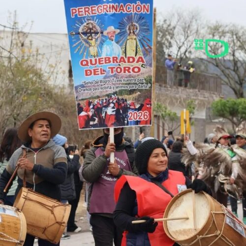 Más de mil peregrinos de la Quebrada llegaron a Quijan