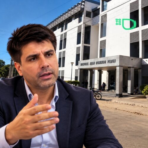 Arce denunció abandono sanitario en General San Martín