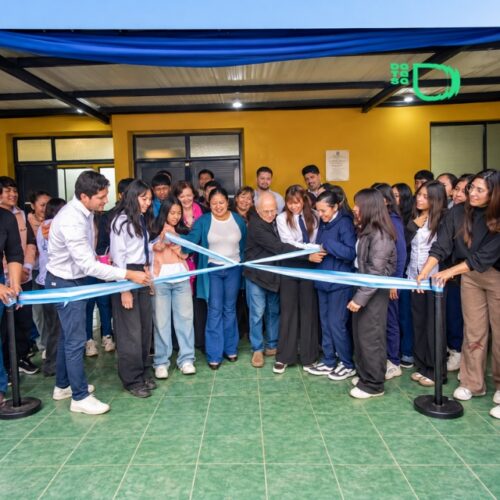 Tartagal: Tranquitas estrenó nuevas aulas y baños inclusivos